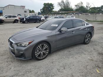  Salvage INFINITI Q50