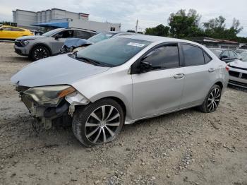  Salvage Toyota Corolla