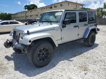  Salvage Jeep Wrangler