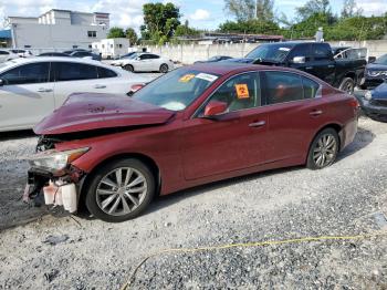  Salvage INFINITI Q50