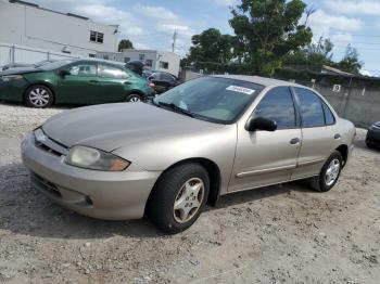  Salvage Chevrolet Cavalier