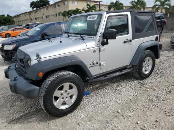  Salvage Jeep Wrangler