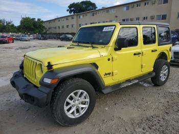  Salvage Jeep Wrangler