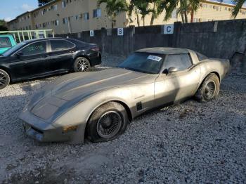  Salvage Chevrolet Corvette