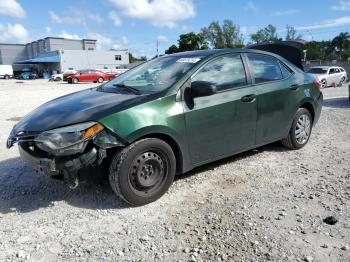  Salvage Toyota Corolla