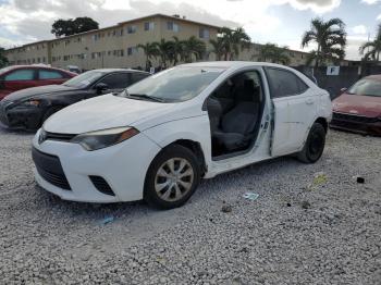  Salvage Toyota Corolla