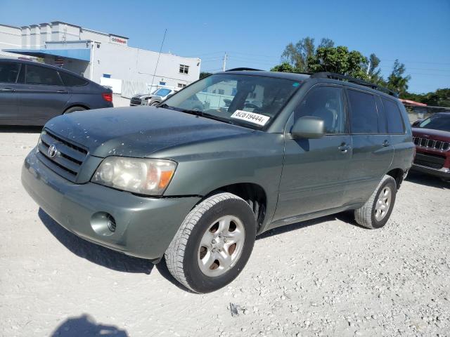  Salvage Toyota Highlander