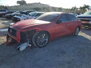  Salvage INFINITI Q50