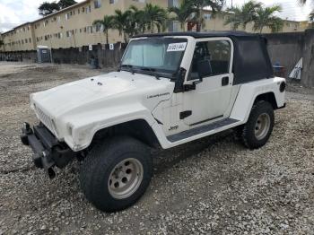  Salvage Jeep Wrangler