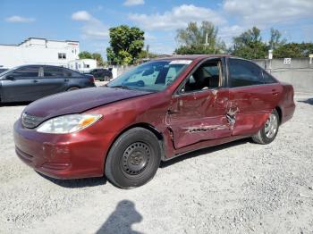  Salvage Toyota Camry