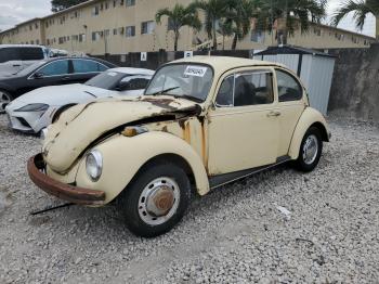  Salvage Volkswagen Beetle