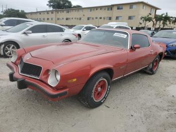  Salvage Chevrolet Camaro