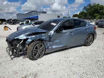  Salvage INFINITI Q50