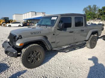  Salvage Jeep Gladiator