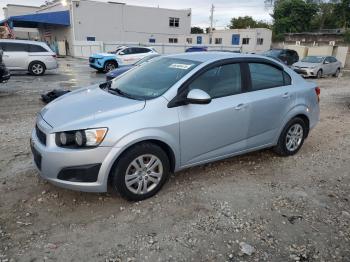  Salvage Chevrolet Sonic