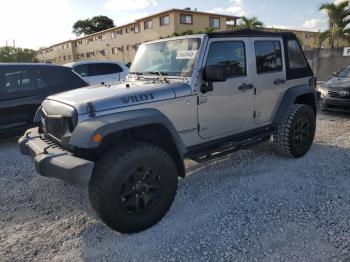  Salvage Jeep Wrangler