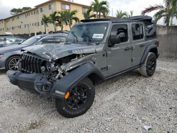  Salvage Jeep Wrangler