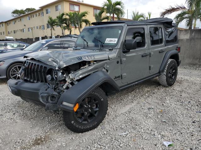  Salvage Jeep Wrangler