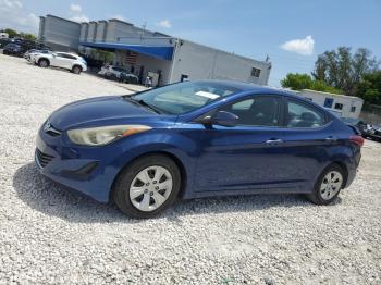  Salvage Hyundai ELANTRA