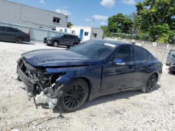  Salvage INFINITI Q50