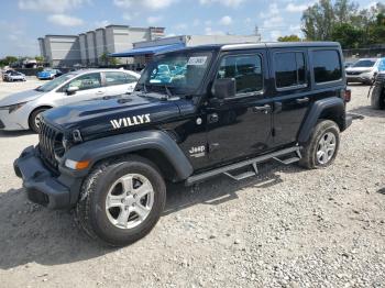  Salvage Jeep Wrangler