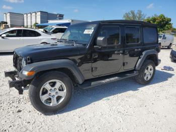  Salvage Jeep Wrangler