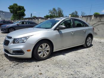  Salvage Chevrolet Cruze