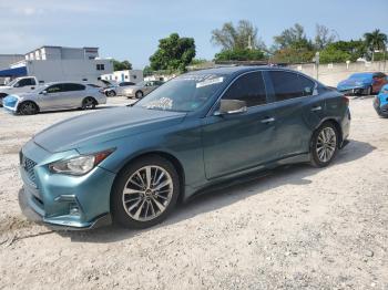  Salvage INFINITI Q50
