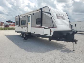  Salvage Coleman Trailer