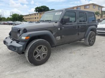  Salvage Jeep Wrangler