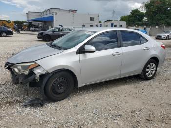  Salvage Toyota Corolla