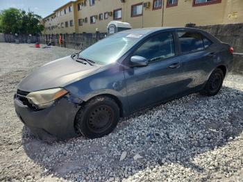  Salvage Toyota Corolla