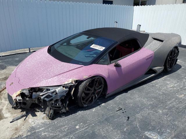  Salvage Lamborghini Huracan Ev