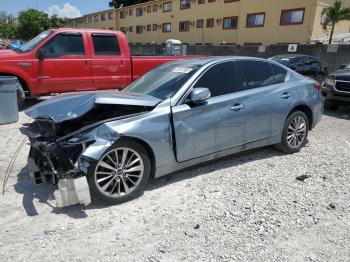  Salvage INFINITI Q50