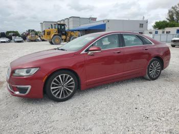  Salvage Lincoln MKZ