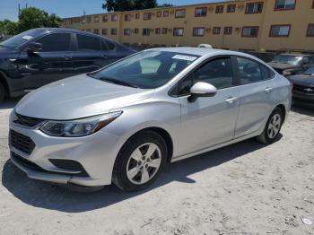  Salvage Chevrolet Cruze