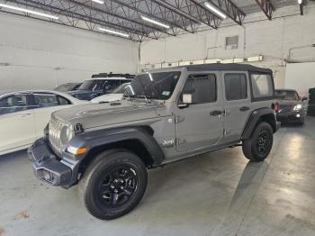  Salvage Jeep Wrangler