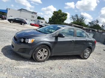  Salvage Chevrolet Sonic