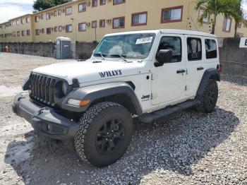  Salvage Jeep Wrangler