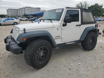  Salvage Jeep Wrangler