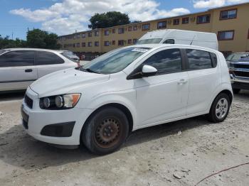  Salvage Chevrolet Sonic