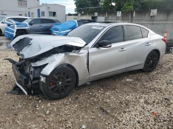  Salvage INFINITI Q50