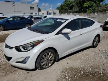  Salvage Hyundai ELANTRA