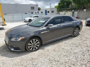  Salvage Lincoln Continental
