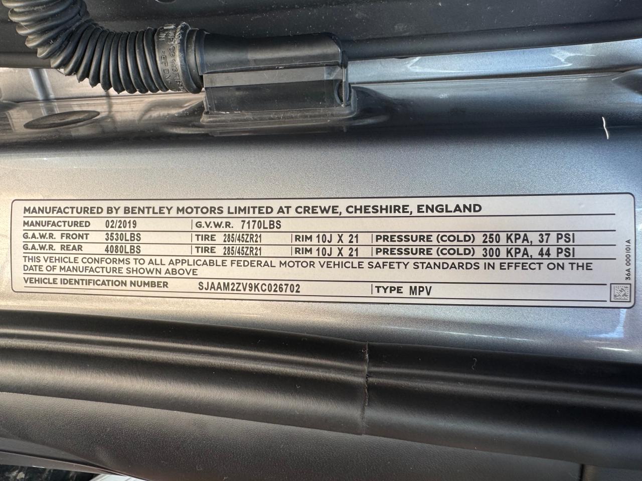 Bentley Bentayga Image 15