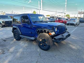  Salvage Jeep Wrangler