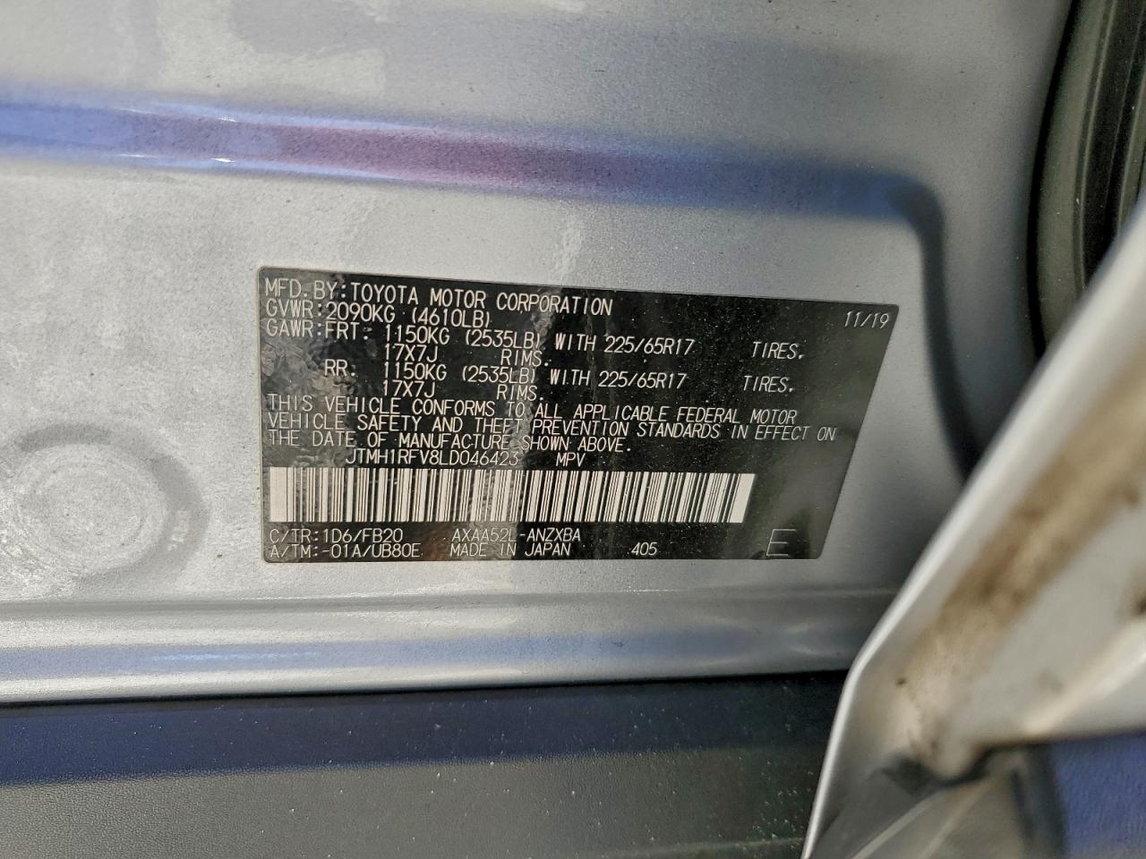 Toyota RAV4 Le Image 8