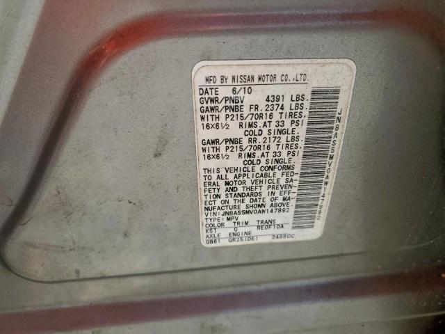 Nissan Rogue S Image 13