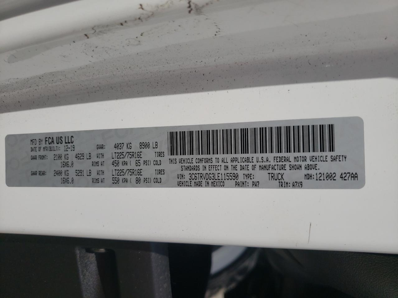 Ram Promaster 2500 High Image 10