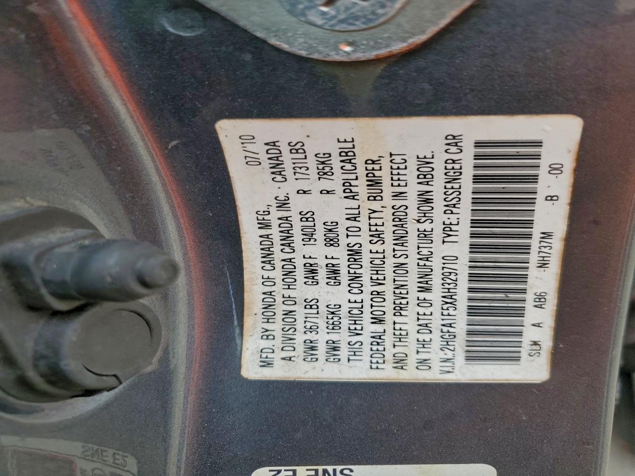 Honda Civic Lx Image 10